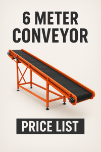 لیست قیمت نوار نقاله 6 متری