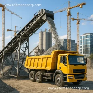 نوارنقاله بارگیری مصالح